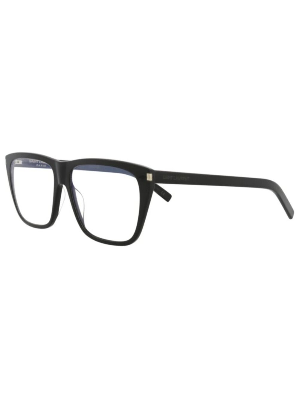 New Saint Laurent Women's Eyeglasses Square Rectangle Acetate Frame Unisex Black